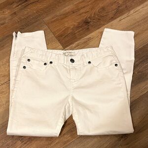 Free People Ankle Zip Skinny Jeans